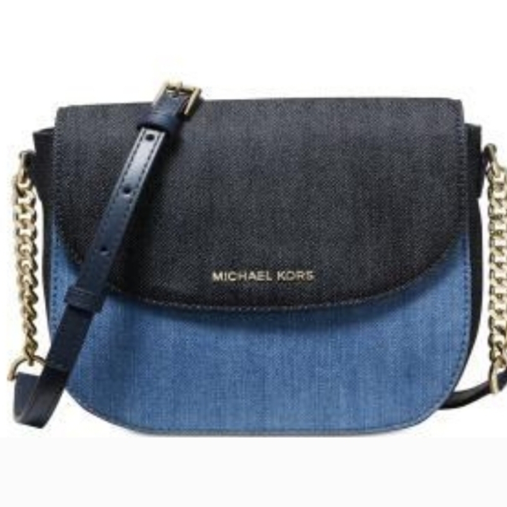 Michael Michael KorsDenimHalf Dome Crossbody